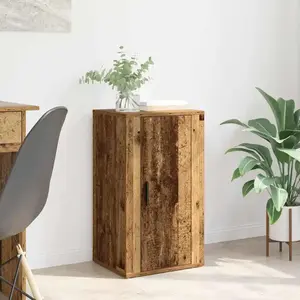 vidaXL Buffet Bois ancien 40 x 33 x 70 cm Bois d'ingénierie pas cher
