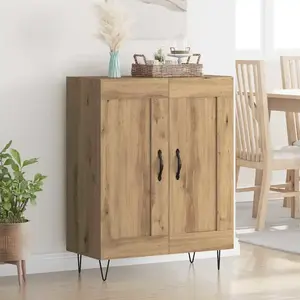 vidaXL Buffet Chêne artisanal 69,5 x 34 x 90 cm pas cher