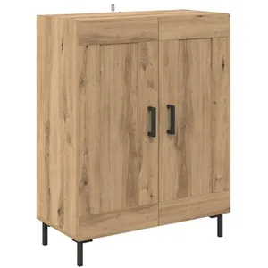 vidaXL Vidaxl Buffet Chêne Artisanal 69,5 X 34 X 90 Cm pas cher