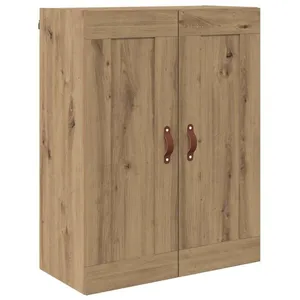 vidaXL Vidaxl Meuble Mural Chêne Artisanal 69,5 X 34 X 90 Cm pas cher