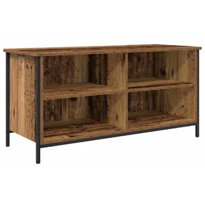 vidaXL Vidaxl Meuble Tv Bois Ancien 100 X 40 X 50 Cm Bois D'ingénierie pas cher