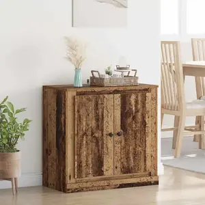 vidaXL Buffet Bois Ancien 70 x 35,5 x 67,5 cm Bois d'ingénierie pas cher