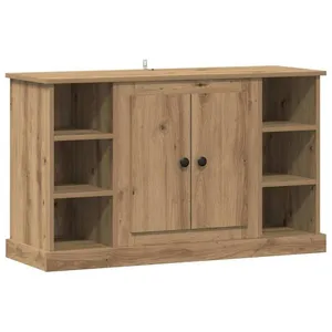 vidaXL Vidaxl Buffet Chêne Artisanal 100 X 35,5 X 60 Cm Bois D'ingénierie pas cher
