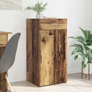 vidaXL Vidaxl Buffet Bois Ancien 42,5 X 40 X 93 Cm Bois D'ingénierie
