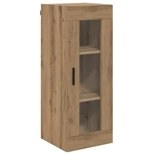 vidaXL Vidaxl Meuble Mural Chêne Artisanal 34,5 X 34 X 90 Cm pas cher