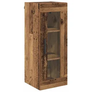 vidaXL Vidaxl Meuble Mural Bois Ancien 34,5 X 34 X 90 Cm pas cher