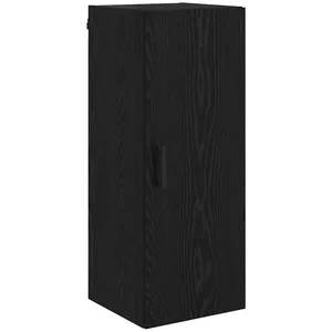 vidaXL Vidaxl Meuble Mural Chêne Noir 34,5 X 34 X 90 Cm Bois D'ingénie... pas cher