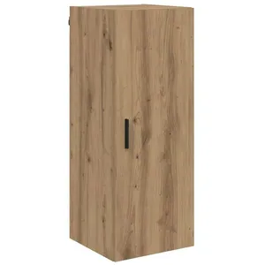 vidaXL Vidaxl Meuble Mural Chêne Artisanal 34,5 X 34 X 90 Cm pas cher