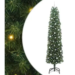 vidaXL Vidaxl Sapin De Noël Artificiel Vert 240 Cm Pvc pas cher