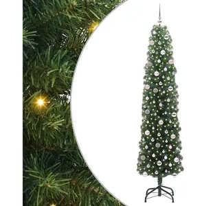 vidaXL Vidaxl Sapin De Noël Artificiel Vert 240 Cm Pvc pas cher