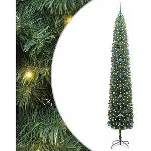 vidaXL Vidaxl Sapin De Noël Artificiel Vert 270 Cm Pvc pas cher