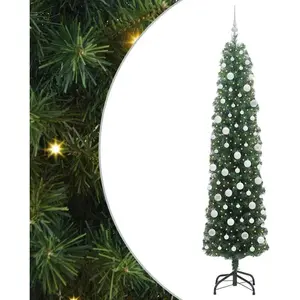 vidaXL Vidaxl Sapin De Noël Artificiel Vert 210 Cm Pvc pas cher