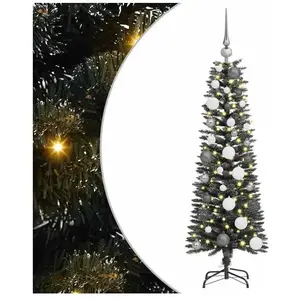 vidaXL Sapin de Noël artificiel Vert 120 cm PVC pas cher