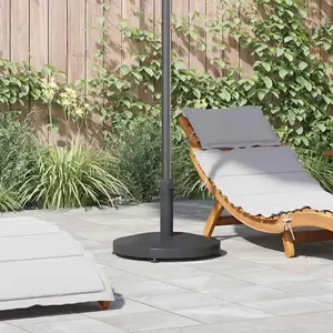 Comparateur de prix : vidaXL Vidaxl Socles De Parasol D'extérieur Gris Foncé 48 X 48 X 32 Cm
