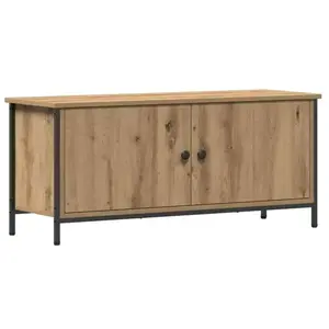 vidaXL Vidaxl Support Tv - Chêne Artisan Chêne Artisan Bois Composite pas cher