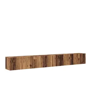 vidaXL Ensemble meuble TV 4 pcs Bois Ancien 60 x 30 x 30 cm pas cher
