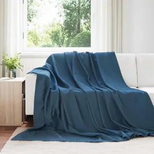 vidaXL Vidaxl Couvertures À Jeter 24 Pcs Bleu Marine 240 X 220 Cm Tois... pas cher