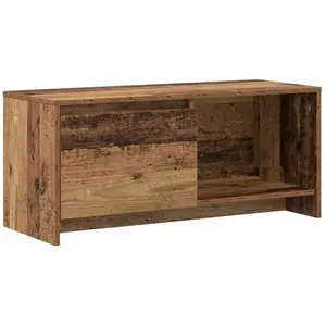 vidaXL Meuble TV Vieux bois Bois d'ingénierie pas cher