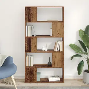 vidaXL Ensemble meuble TV Marron 80 x 24 x 156 cm Bois d'ingénierie pas cher