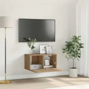 vidaXL Ensemble meuble TV Marron 60 x 30 x 30 cm Bois d'ingénierie pas cher