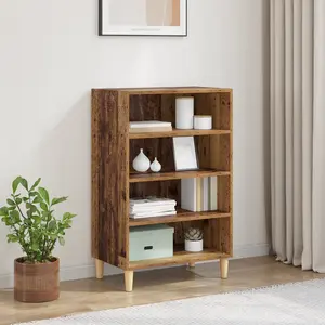vidaXL Buffet Bois ancien 57 x 35 x 90 cm Bois d'ingénierie pas cher