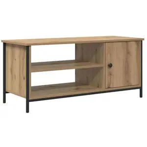 vidaXL Meuble TV Chêne artisanal 100 x 40 x 45 cm Bois d'ingénierie pas cher