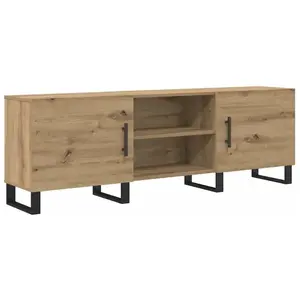 Comparateur de prix : vidaXL Meuble TV Chêne artisanal 150 x 30 x 50 cm Bois d'ingénierie