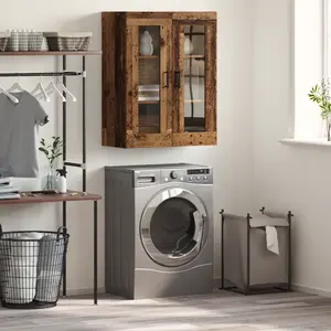 vidaXL Buffet Marron 69,5 x 34 x 90 cm Bois d'ingénierie pas cher