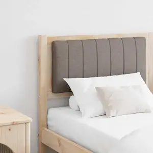 vidaXL Vidaxl Tête De Lit Capitonnée Avec Tête De Lit Marron 150 Cm pas cher
