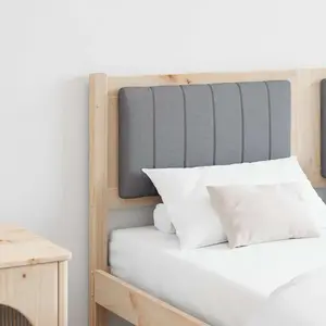 vidaXL Vidaxl Tête De Lit Capitonnée Avec Tête De Lit Marron 135 Cm pas cher