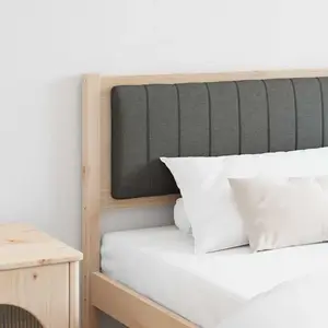 vidaXL Vidaxl Tête De Lit Capitonnée Avec Tête De Lit Marron 200 Cm pas cher