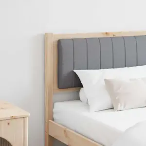 vidaXL Vidaxl Tête De Lit Capitonnée Avec Tête De Lit Marron 180 Cm pas cher