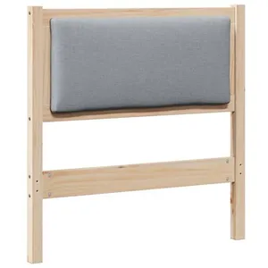 vidaXL Vidaxl Tête De Lit Autre Marron 80 Cm Bois Massif En Pin pas cher