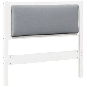 vidaXL Vidaxl Tête De Lit Autre Blanc 100 Cm Bois Massif En Pin pas cher