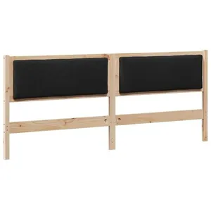 vidaXL Vidaxl Tête De Lit Autre Marron 180 Cm Bois Massif En Pin pas cher