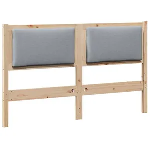 vidaXL Vidaxl Tête De Lit Autre Marron 160 Cm Bois Massif En Pin pas cher