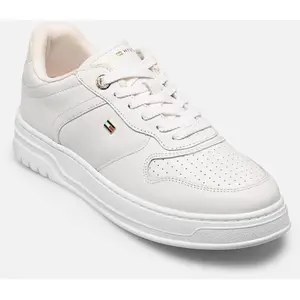 Baskets Blanches Femme Tommy Hilfiger Sportys pas cher