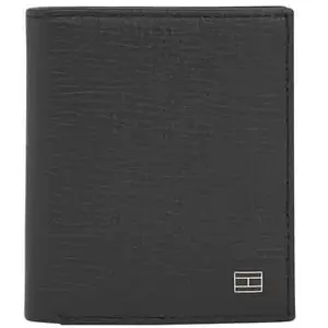Tommy Hilfiger Porte monnaie / billet Th Flag AM0AM13839 Noir Black (B... pas cher