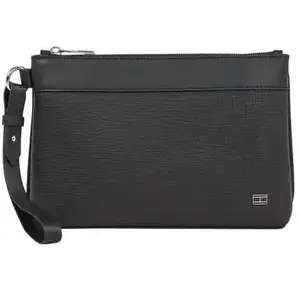 Tommy Hilfiger Pochettes Th Flag AM0AM13792 Noir Black (BDS) pas cher