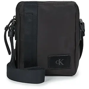 Sacoche Calvin Klein Jeans CANVAS MIX REPORTER homme pas cher