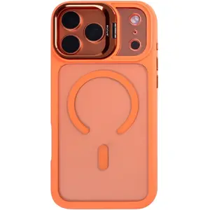 Rixus Classic 03 Case With MagSafe For Apple iPhone 17 Pro Max Orange pas cher