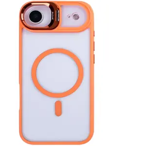 Rixus Classic 03 Case With MagSafe For Apple iPhone 17 Air Orange pas cher