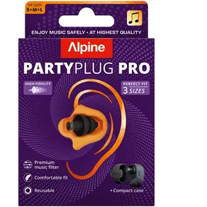 Alpine Partyplug Pro Noir pas cher