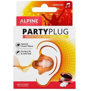 Protections auditives Alpine electronics Party Plug Transparent pas cher