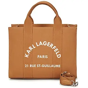 Handtas Karl Lagerfeld K/RSG SQUARE MEDIUM TOTE Beige pas cher