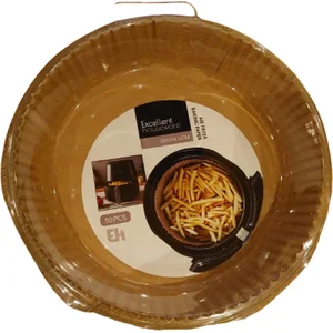Comparateur de prix : Excellent Houseware Airfryer Bakpapier Set a 50 Stuks - Rond - 20 cm