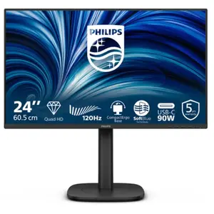 Philips 24B2U3601 (2560 x 1440 pixels, 23.80"), Moniteur, Noir pas cher