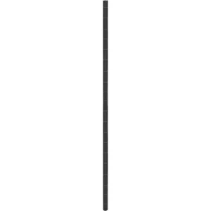 Membrane anti-mauvaises herbes noir 4x10 m pp Vidaxl pas cher