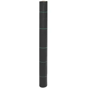 Comparateur de prix : vidaXL Membrane anti-mauvaises herbes noir 1x150 m PP