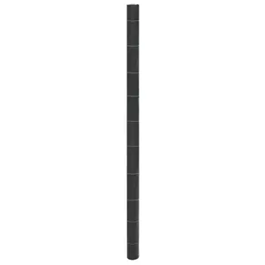 vidaXL Membrane anti-mauvaises herbes noir 2x25 m PP pas cher
